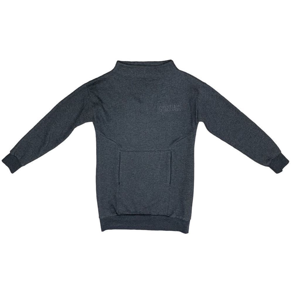 Gymshark, Dark Gray Sweater, Small, Used Good Condition.